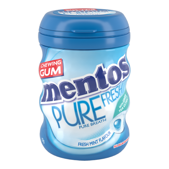 MENTOS PURE FRESH MINT BOTTLE 57GM