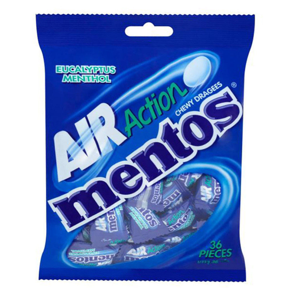 MENTOS POUCH BAG MENTHOL MINT 36S