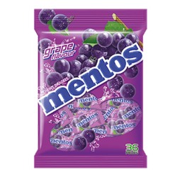 MENTOS POUCH BAG GRAPE 36S MENTOS POUCH BAG GRAPE 36S