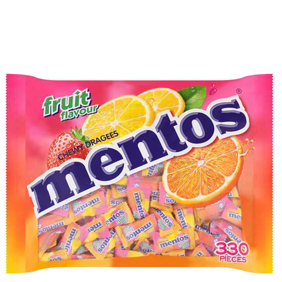 MENTOS POUCH FRUIT 330S