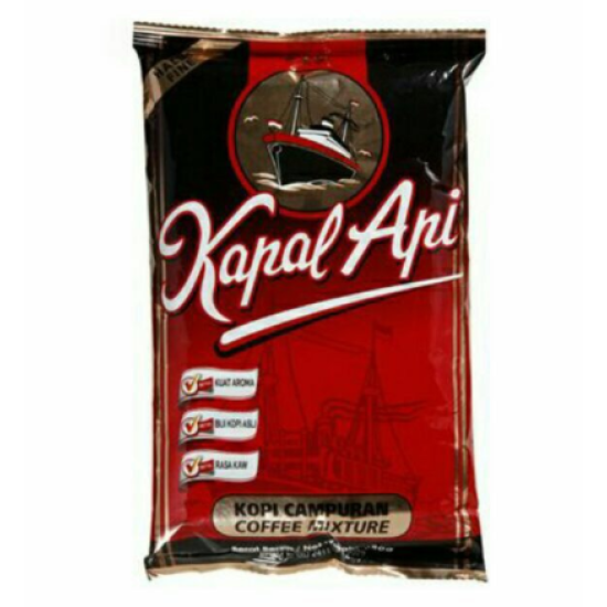 KAPAL API SERBUK KOPI HALUS 180GM