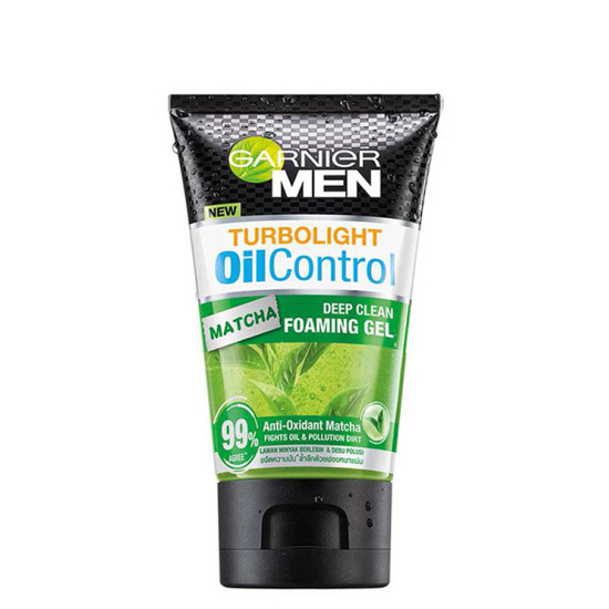 GARNIER MEN TURBO LIGHT OIL CONTROL MATCHA DEEP CL