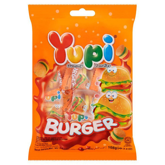 YUPI MINI BURGER 90GM