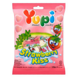 YUPI GUMMY CANDIES (STRAWBERRY) 120GM YUPI GUMMY CANDIES (STRAWBERRY) 120GM