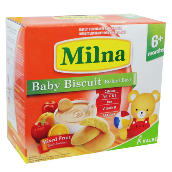 MILNA RUSK MIX FRUIT 130G