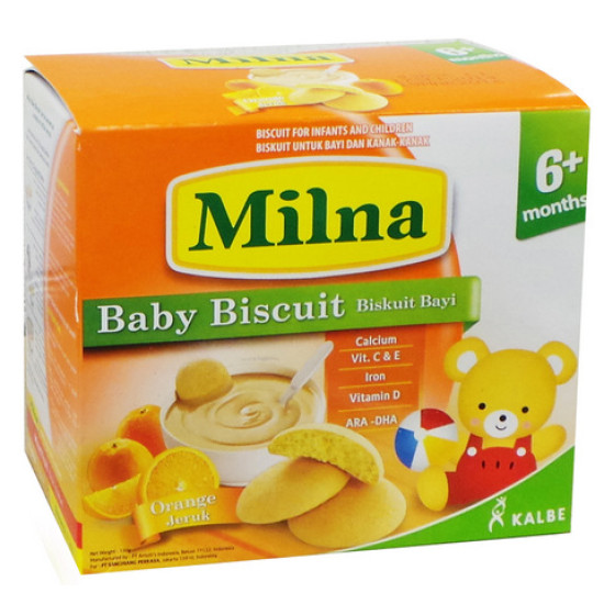 MILNA RUSK ORANGE 130G