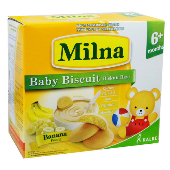 MILNA RUSK BANANA 130G