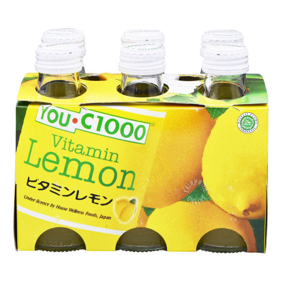 YOU C 1000 LEMON VITAMIN DRINK 140ML*6