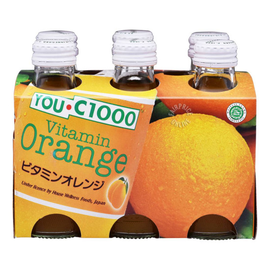 YOU C 1000 ORANGE VITAMIN DRINK 140ML*6