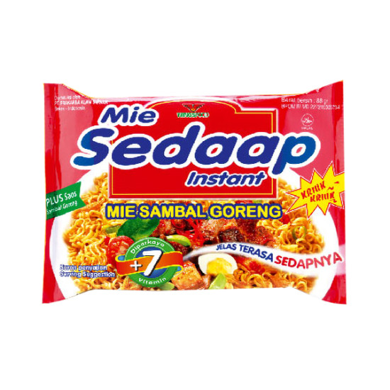 MI SEDAAP GORENG SAMBAL 88GM*5