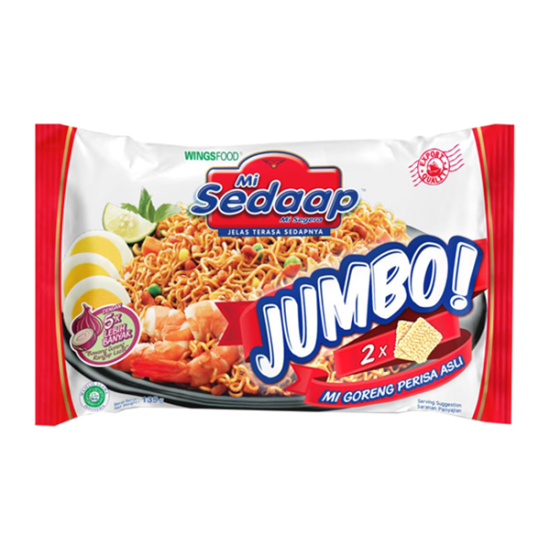 MI SEDAAP GORENG JUMBO 139GM*4