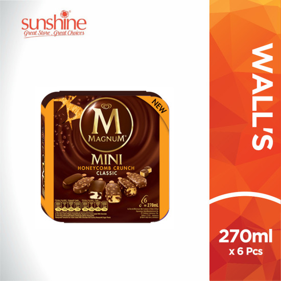 WALL'S MINI MAGNUM CLASSIC + HONEY COMB 45ML