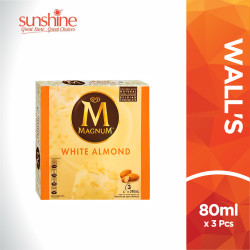 WALL'S MAGNUM WHITE ALMOND 80ML WALL'S MAGNUM WHITE ALMOND 80ML