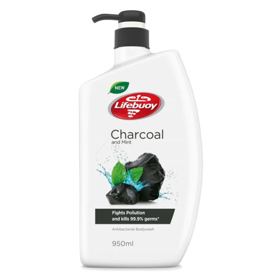 LIFEBUOY BODY WASH - CHARCOAL 900ML