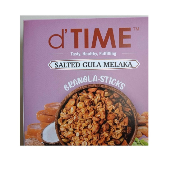 d'TIME d'TIME Salted Gula Melaka Granola Sticks He