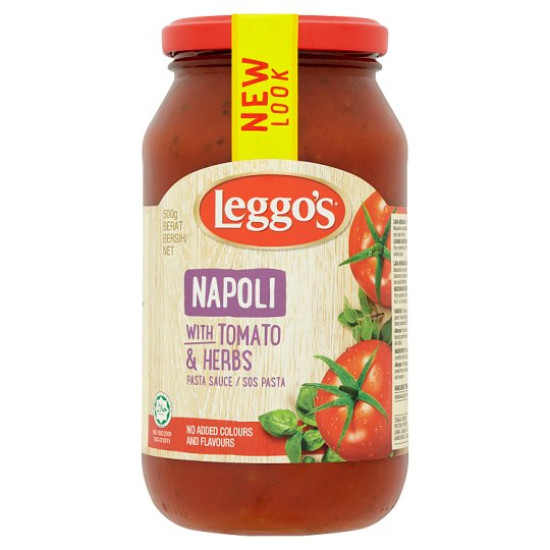 LEGGO'S NAPOLETANA SAUCE 500GM