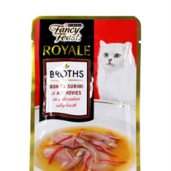 FANCY FEAST BROTHS BONITO SURIMY ANCHOVY 40G FANCY FEAST BROTHS BONITO SURIMY ANCHOVY 40G