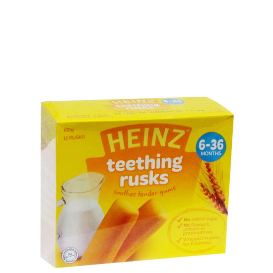 Heinz sales teething rusks