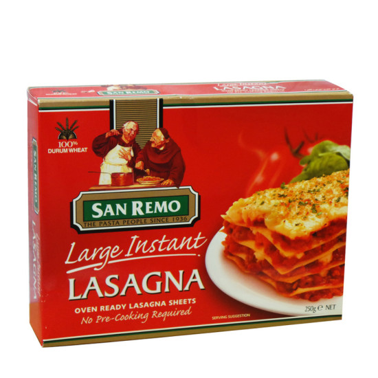 SAN REMO LARGE SHEET LASAGNA