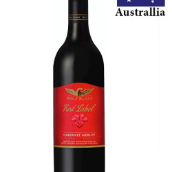 WOLF BLASS RED LABEL CABERNET SAUVIGNON MERLOT 750 WOLF BLASS RED LABEL CABERNET SAUVIGNON MERLOT 750