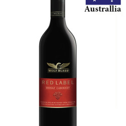 WOLF BLASS RED LABEL SHIRAZ CABERNET SAUVIGNON 750 WOLF BLASS RED LABEL SHIRAZ CABERNET SAUVIGNON 750