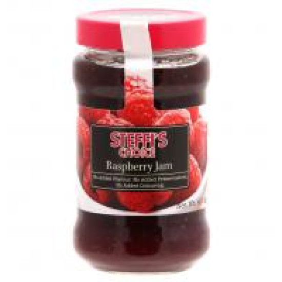 STEFFI'S CHOICE JAM RASPBERRY 450GM