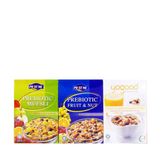 YOGOOD GOURMET MUESLI VARIETY PACK 240GM