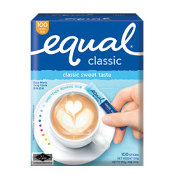 EQUAL CLASSIC STICKS 100S EQUAL CLASSIC STICKS 100S
