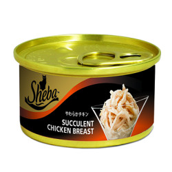 SHEBA (CAN) SUCCULENT CHICKEN BREAST 85G SHEBA (CAN) SUCCULENT CHICKEN BREAST 85G