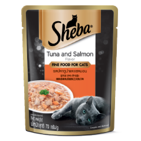 SHEBA (PCH) TUNA SALMON 70G