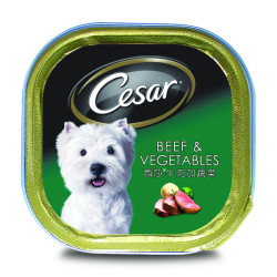 CESAR BEEF & VEGETABLE 100G CESAR BEEF & VEGETABLE 100G