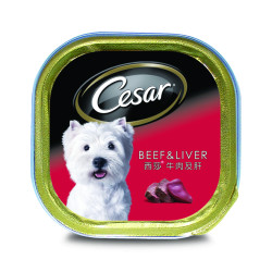 CESAR BEEF & LIVER 100G