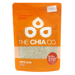 THE CHIA CO CHIA SEED WHITE 500G