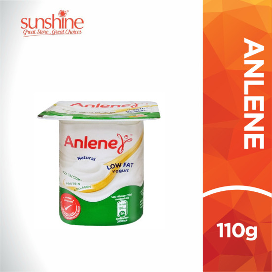 ANLENE LOW FAT YOGURT NATURAL 110G