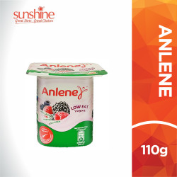 ANLENE LOW FAT YOGURT MIXED BERRIES 110G