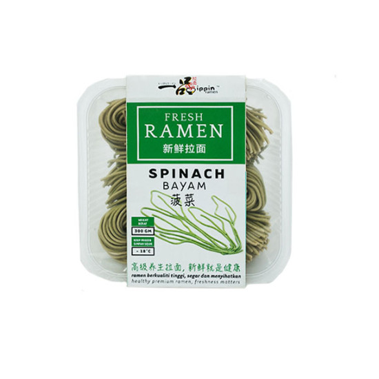 IPPIN SPINACH RAMEN FROZEN 300G