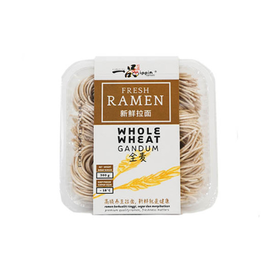 IPPIN WHOLE WHEAT RAMEN FROZEN 300G