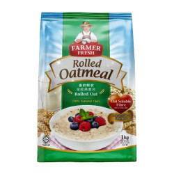 FARMER FRESH ROLLED OATS 1KG FARMER FRESH ROLLED OATS 1KG