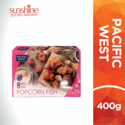 PACIFIC WEST POPCORN FISH 400G PACIFIC WEST POPCORN FISH 400G
