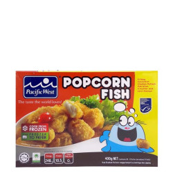 PACIFIC WEST POPCORN FISH 400G PACIFIC WEST POPCORN FISH 400G