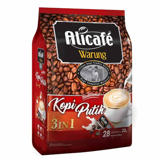 ALICAFE WARUNG KOPI PUTIH 20GM*28'S