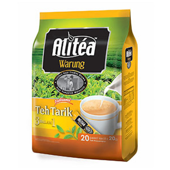 ALITEA WARUNG TEH TARIK INSTANT 20GM*20