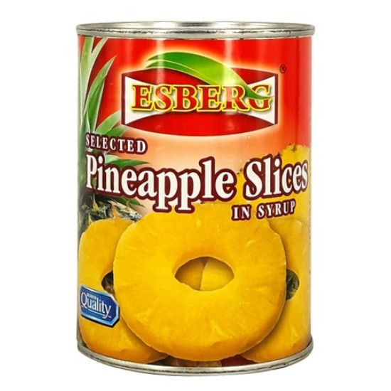 ESBERG PINEAPPLE SLICED 565GM