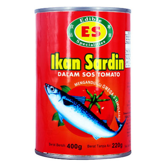 ESBERG SARDINES IN TOMATO SAUCE 400GM