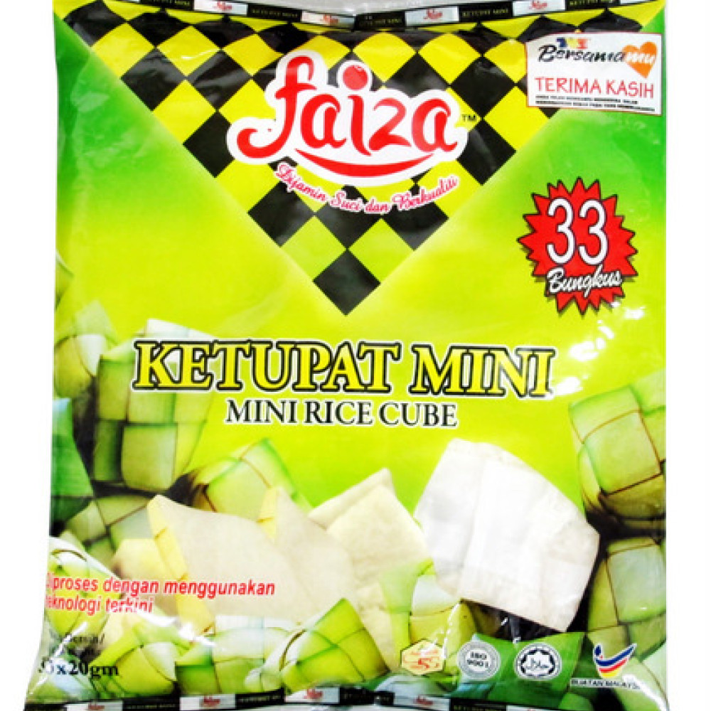 FAIZA KETUPAT MINI 20GM*33