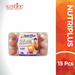 NUTRIPLUS LOW CHOLESTROL EGG 15S NUTRIPLUS LOW CHOLESTROL EGG 15S