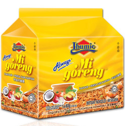 IBUMIE MI GORENG KARI KAPITAN 80GM*5 IBUMIE MI GORENG KARI KAPITAN 80GM*5