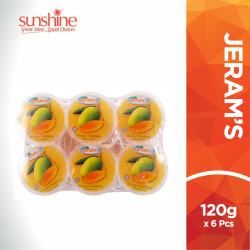 JERAM MANGO PUDDING WITH NATA DE COCO 120GM JERAM MANGO PUDDING WITH NATA DE COCO 120GM