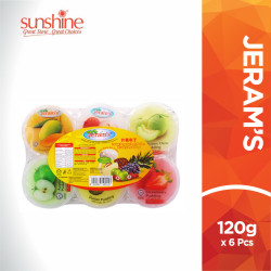 JERAM FRUITY PUDDING WITH NATA DE COCO 120GM JERAM FRUITY PUDDING WITH NATA DE COCO 120GM