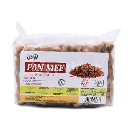 INA BROWN RICE PAN MEE (BROAD) 530GM